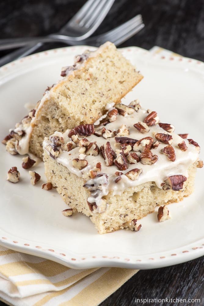 Walnut Banana Cake