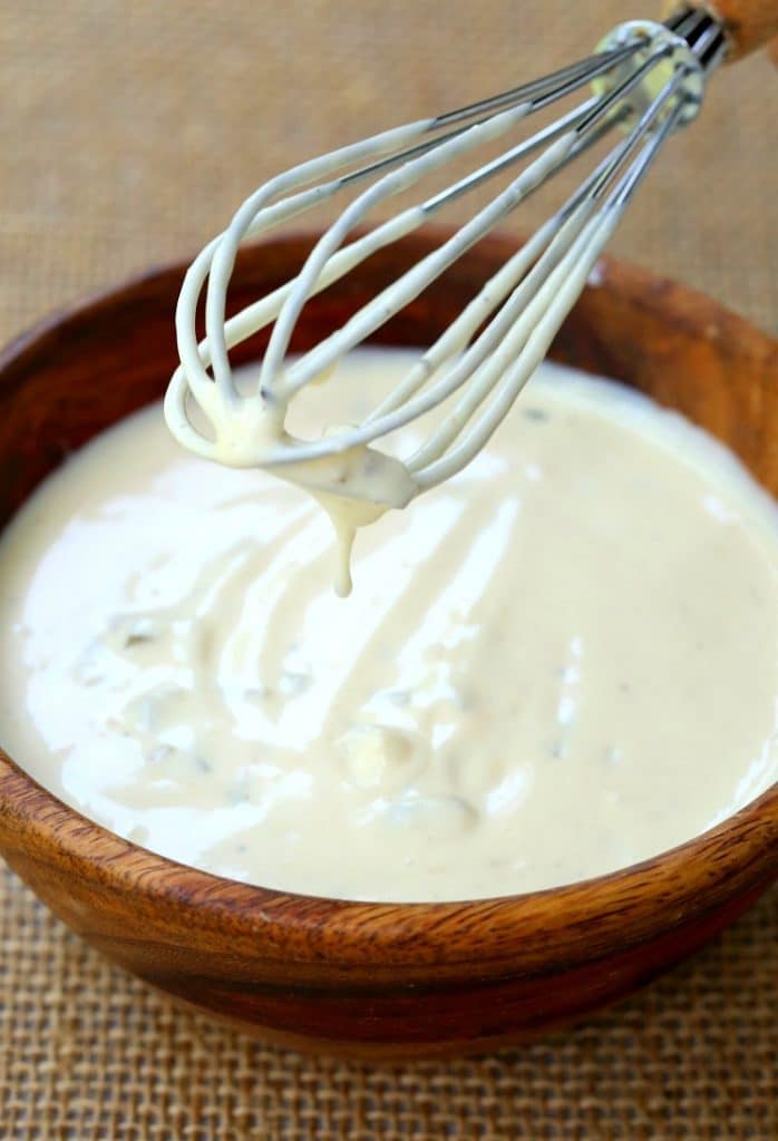 Cheeseburger Salad and Creamy Pickle Dressing