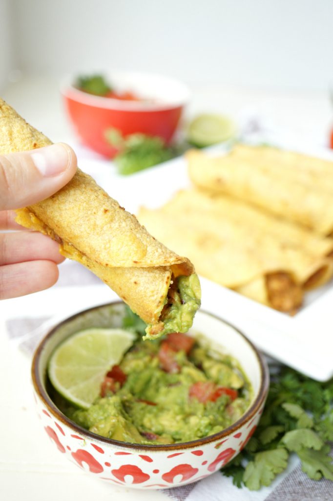 Jackfruit Taquitos