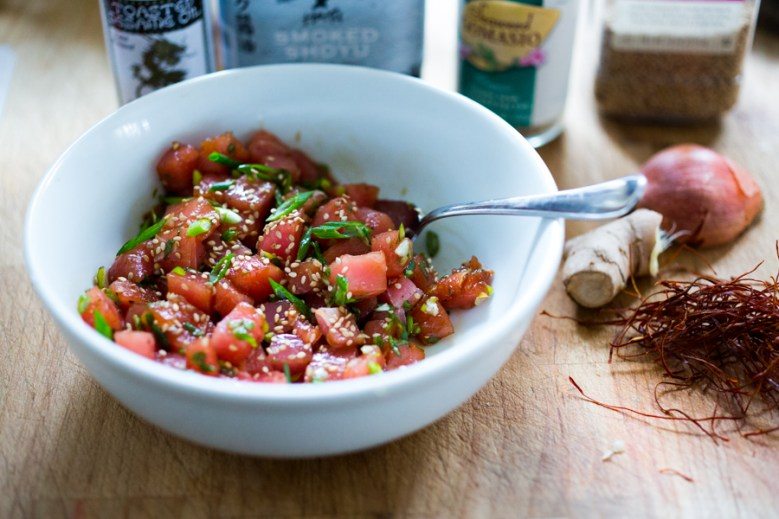 Tofu or Ahi Poke Bowl