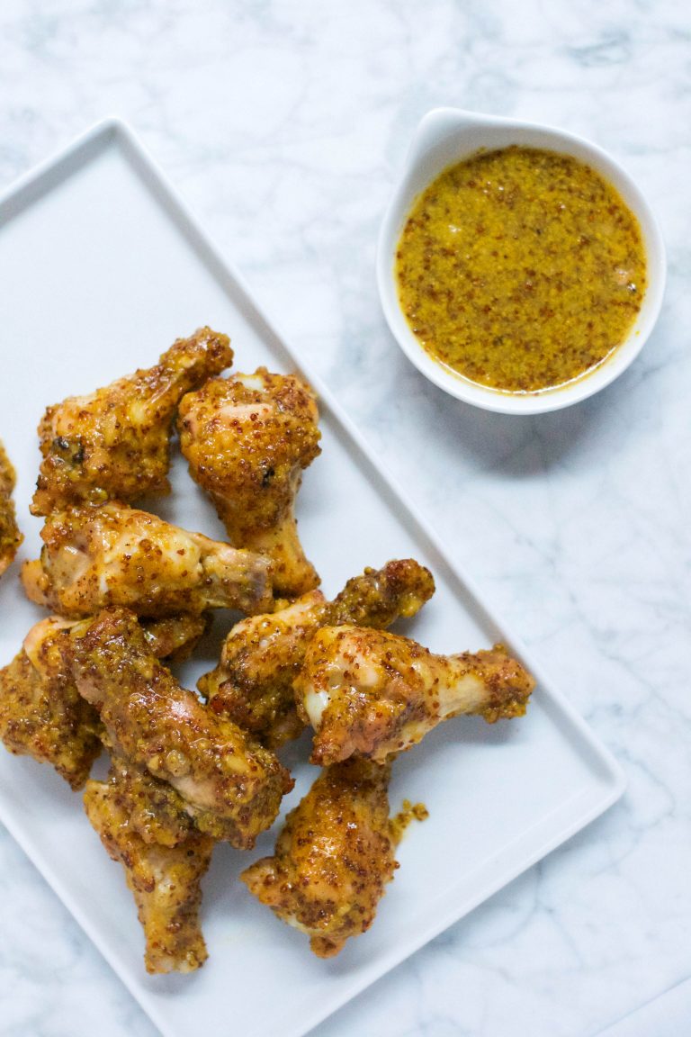 Baked Honey Mustard Wings