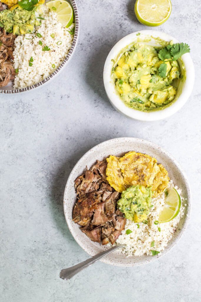 Paleo Pulled Pork Bowls