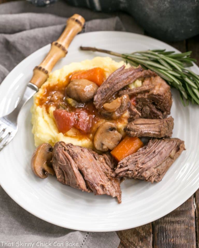 Mushroom and Red Wine Pot Roast