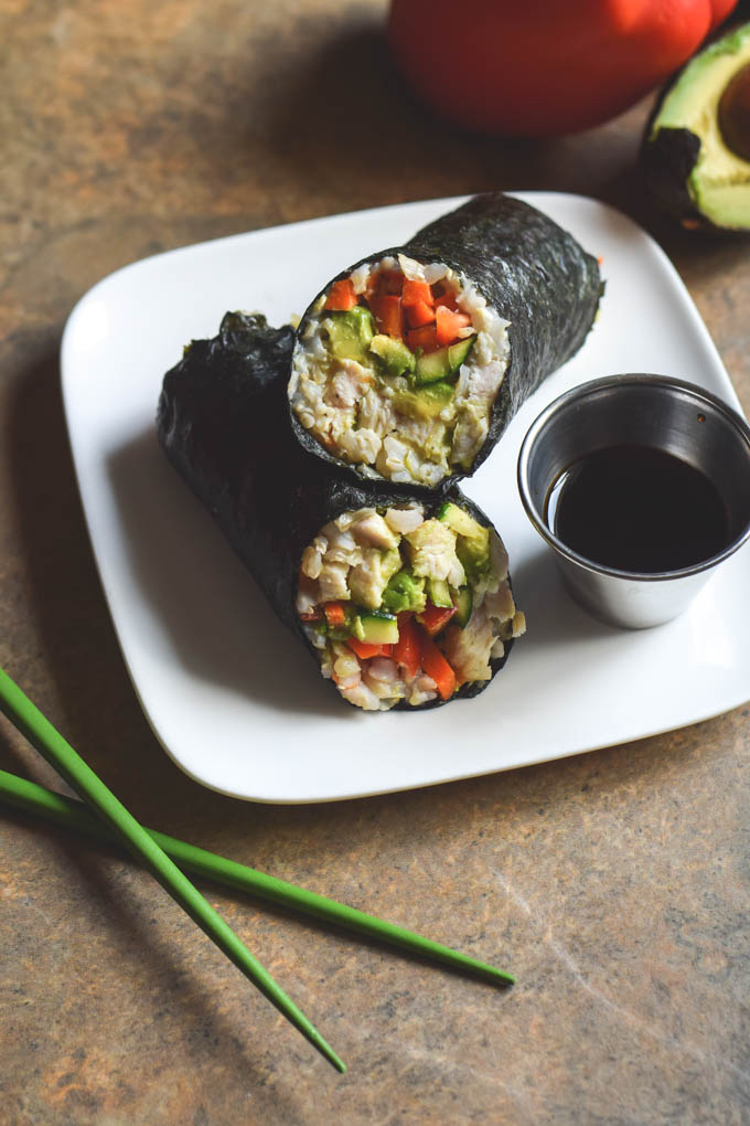 Brown Rice Sushi Wraps