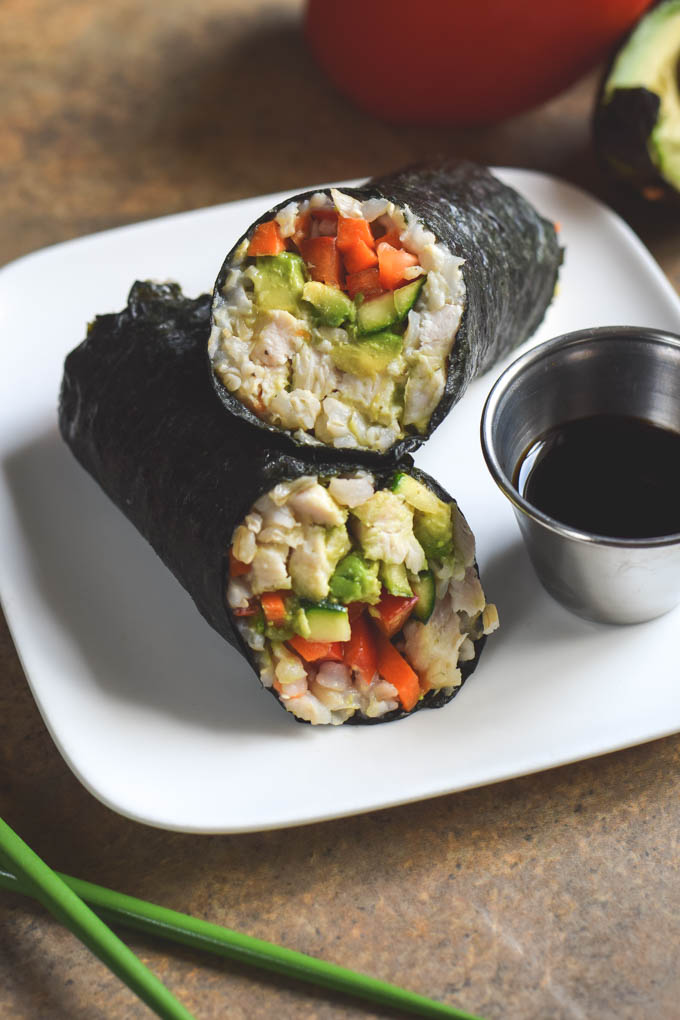 Brown Rice Sushi Wraps