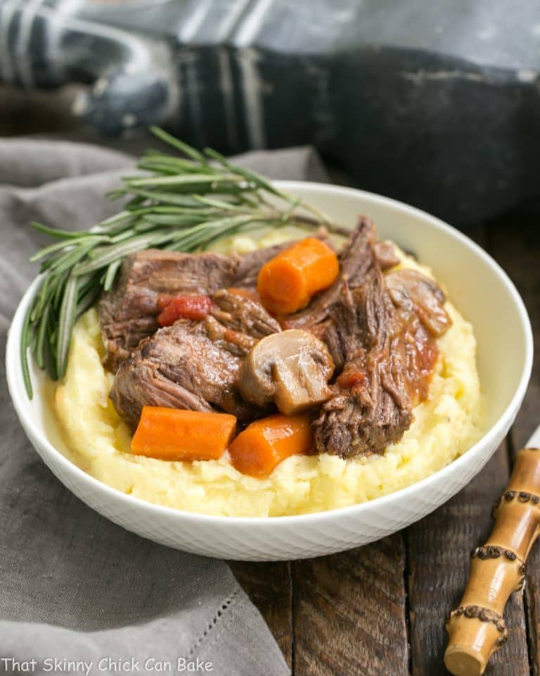 Mushroom and Red Wine Pot Roast