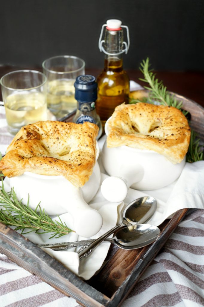 Mushroom Lentil Pot Pie