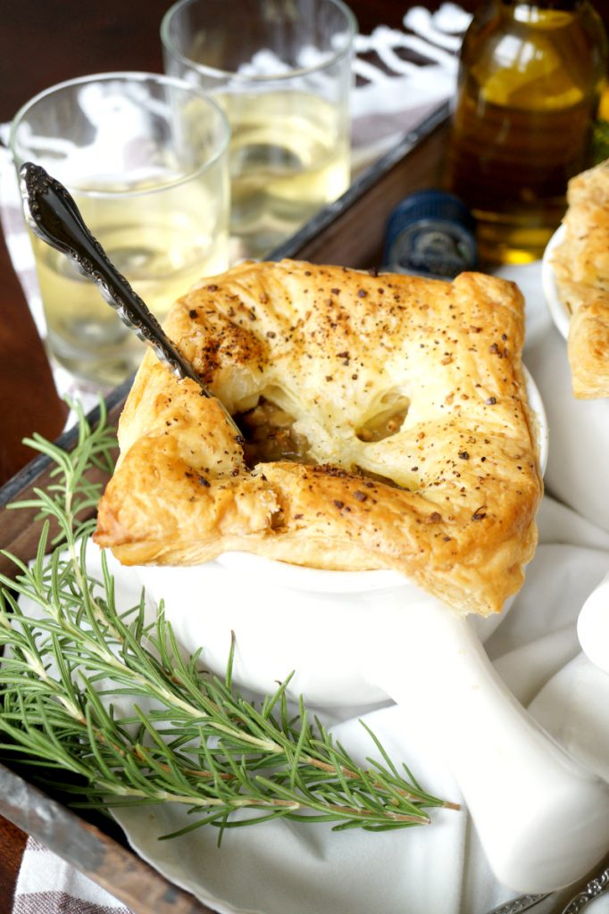 Mushroom Lentil Pot Pie