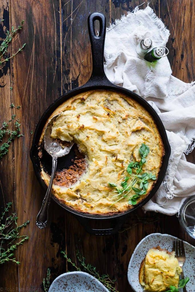 Whole30 Approved: Shepherd's Pie with Cauliflower Mash