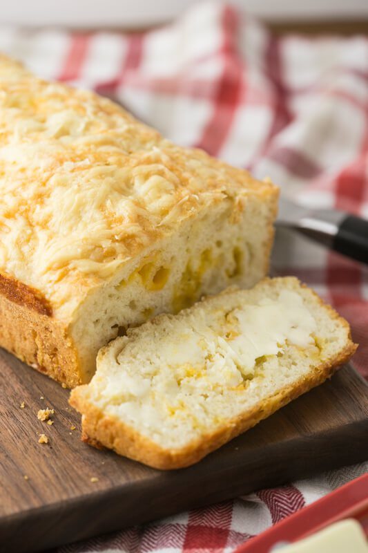 Cheesy Beer Bread