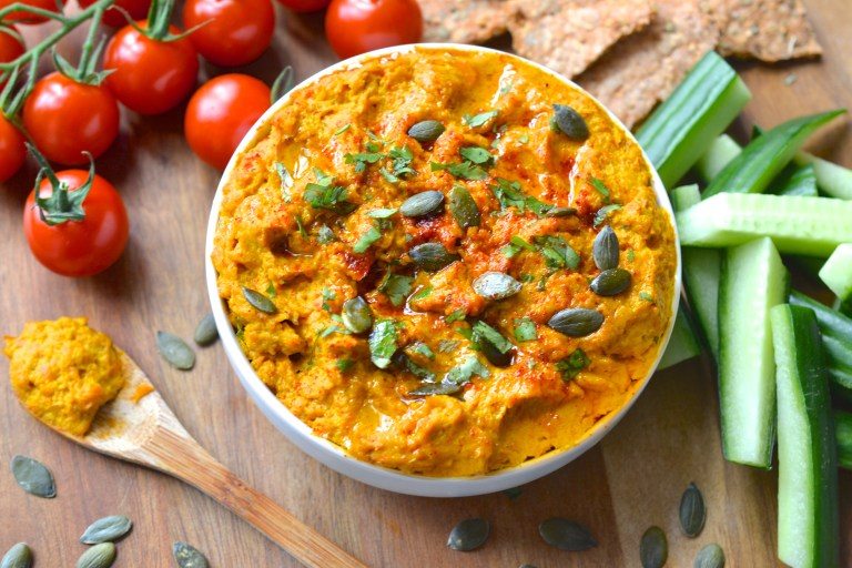 Roasted Carrot and Tahini Dip