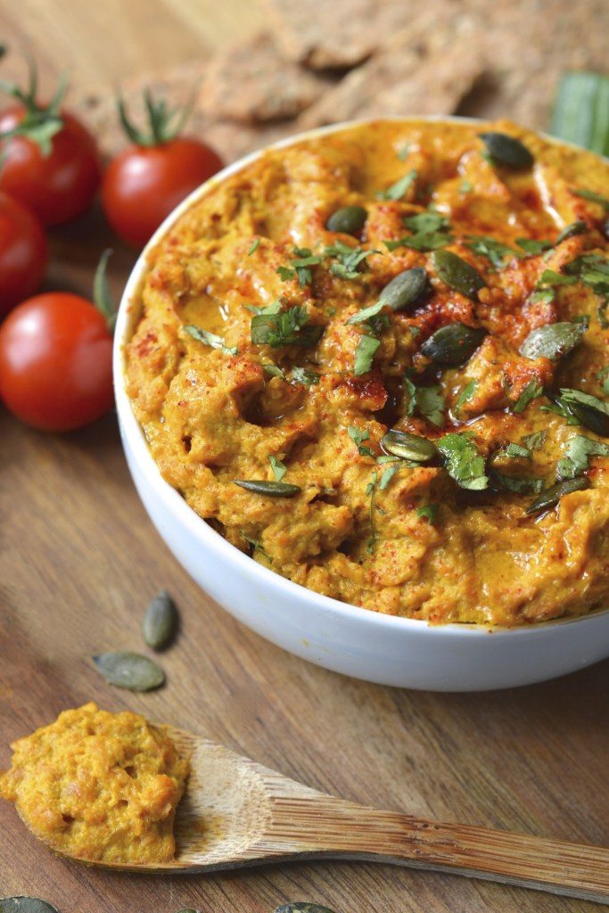 Roasted Carrot and Tahini Dip