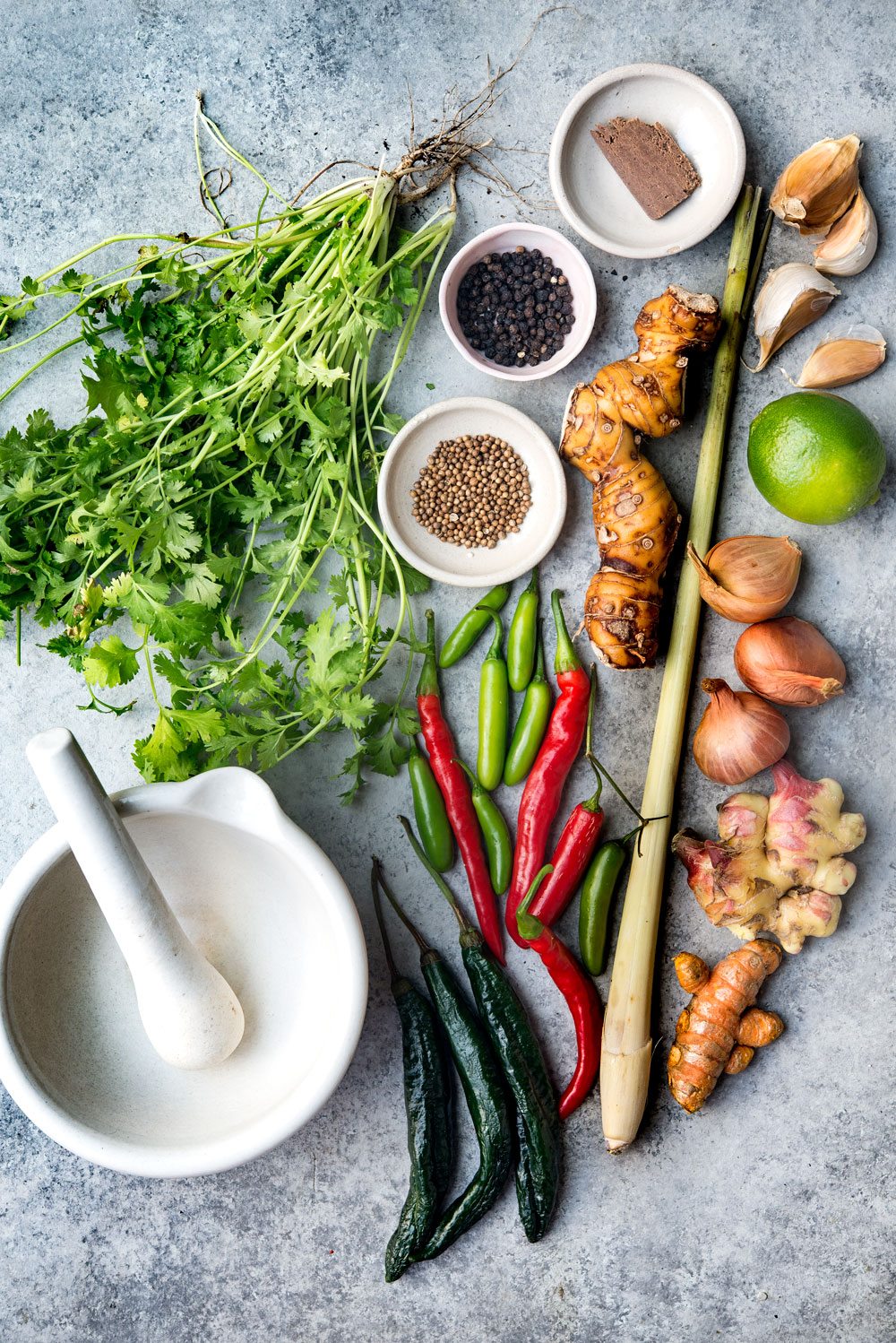 Thai Green Curry Fish Soup