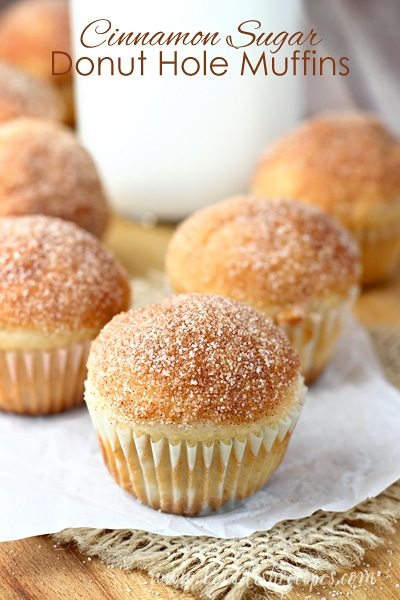 Cinnamon Sugar Doughnut Muffins