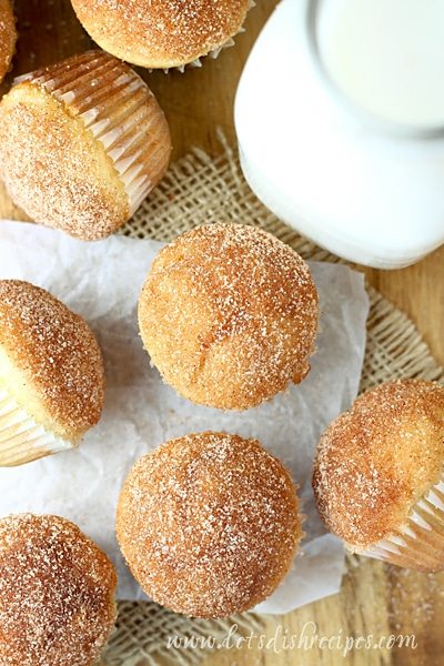 Cinnamon Sugar Doughnut Muffins