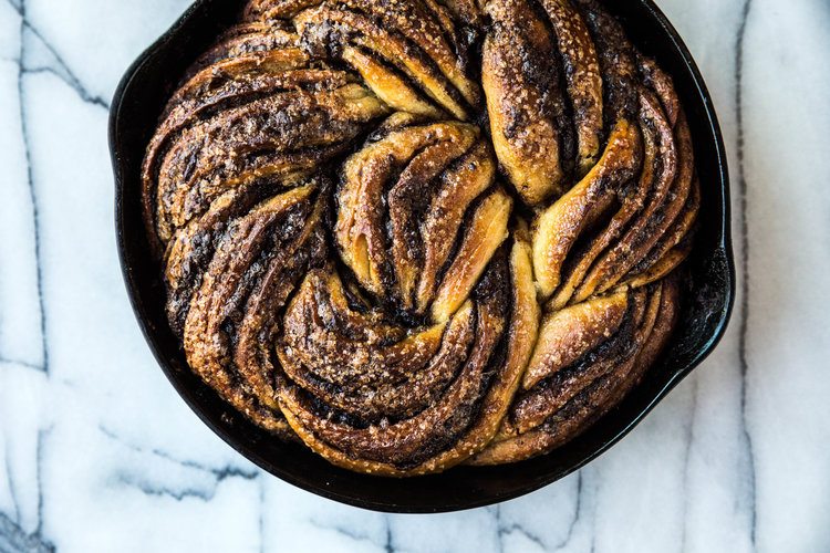 Spiced and Swirled Chocolate Bread