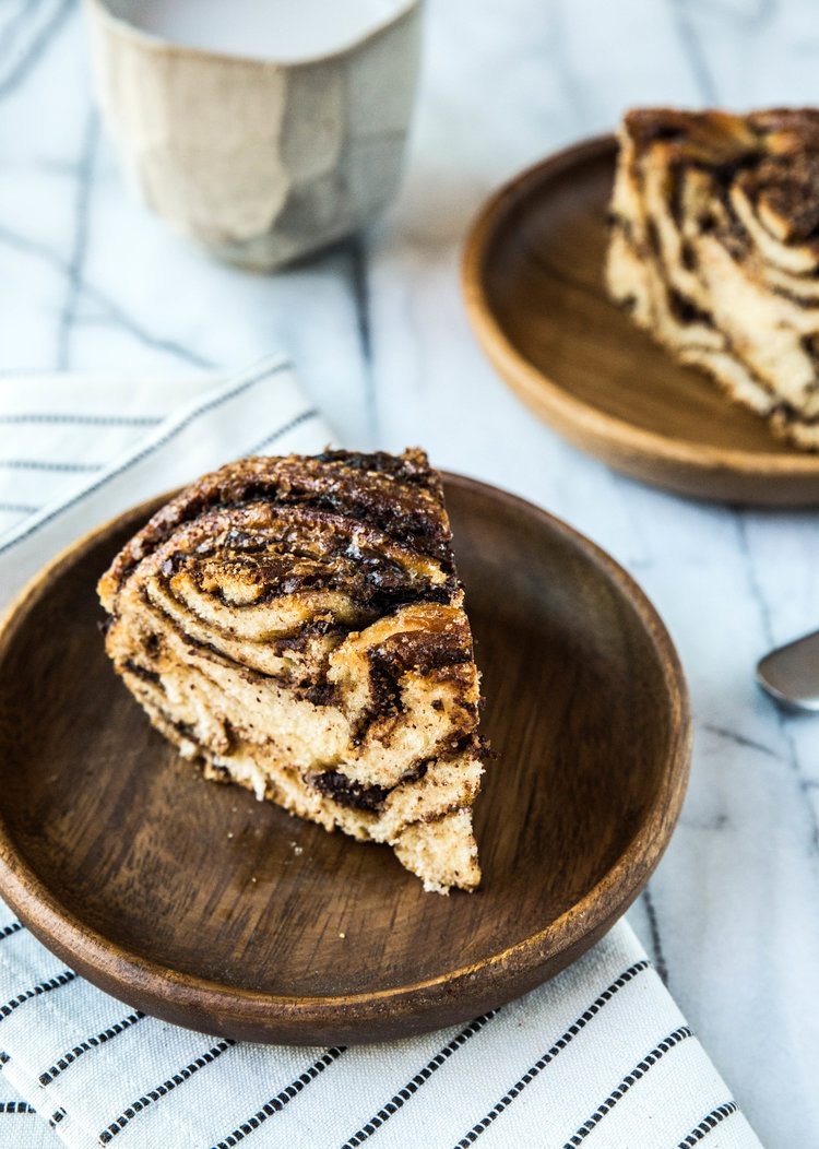 Spiced and Swirled Chocolate Bread