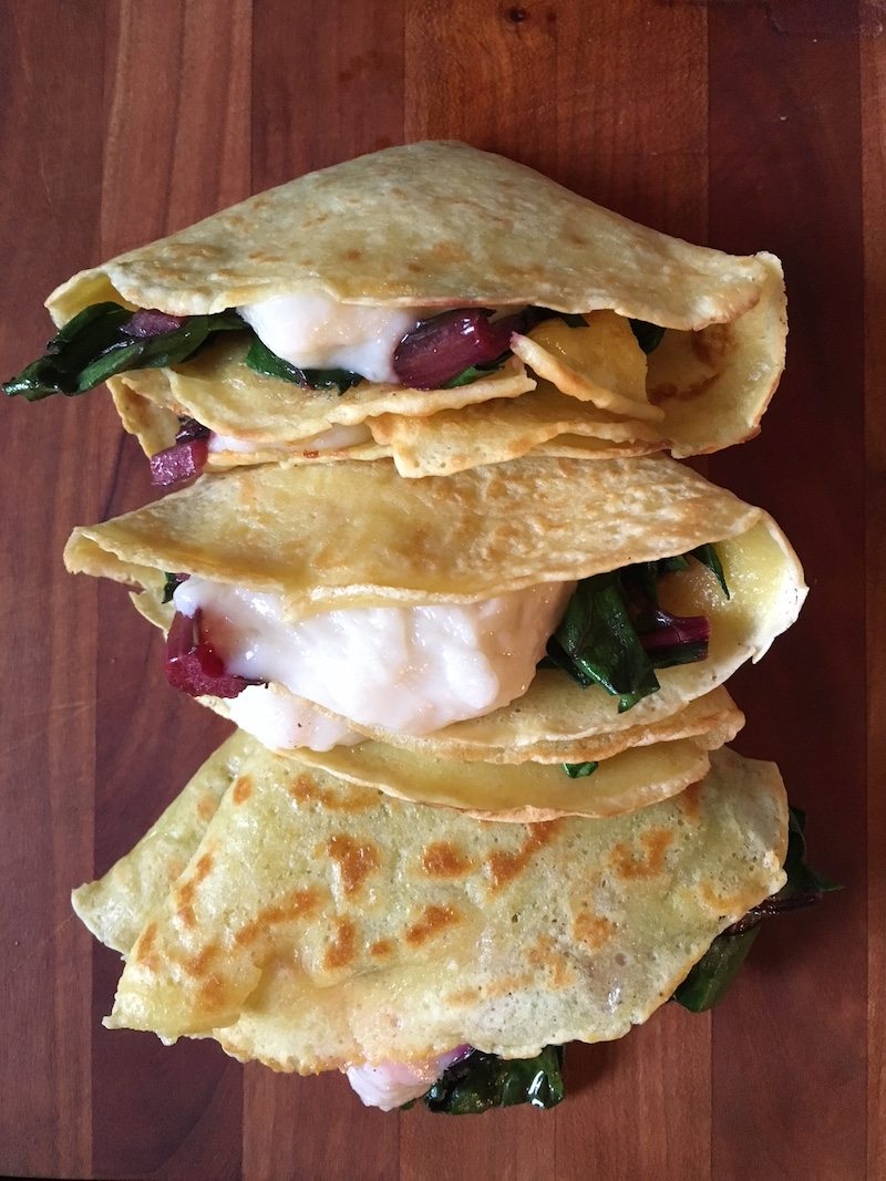 Dairy Free Savory Crêpes