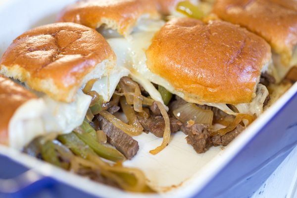 Cheesesteak Sliders for a Crowd