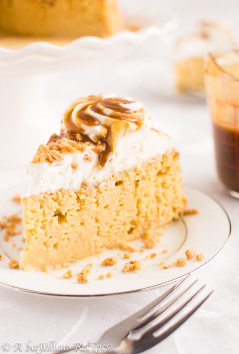 Tres Leches Toffee Cake