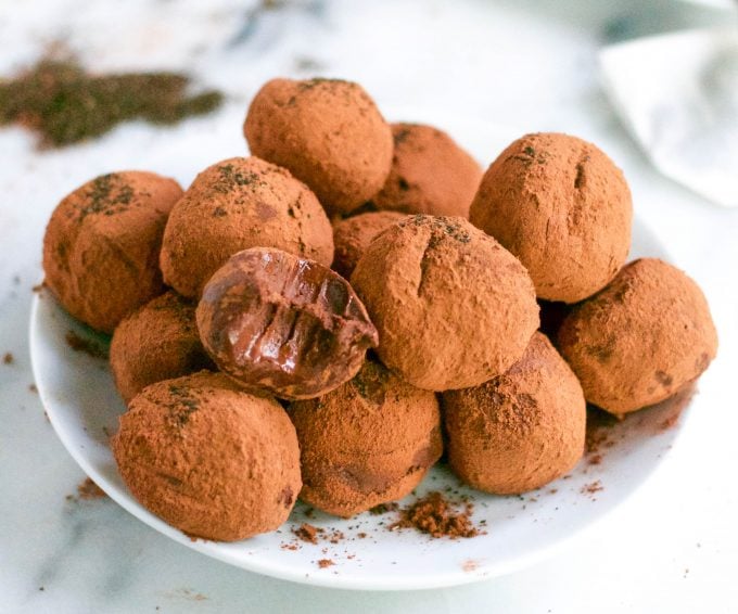 Earl Grey Chocolate Truffles