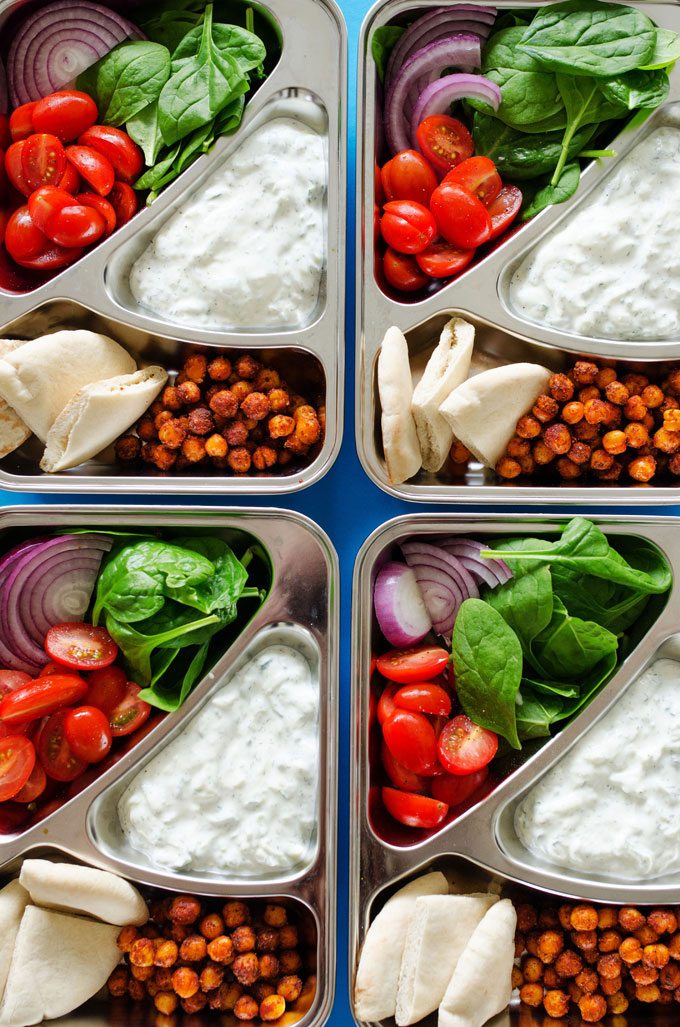 Packed Lunch Pro: Chickpea Gyro