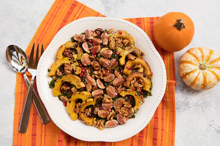 Lentil and Squash Harvest Salad