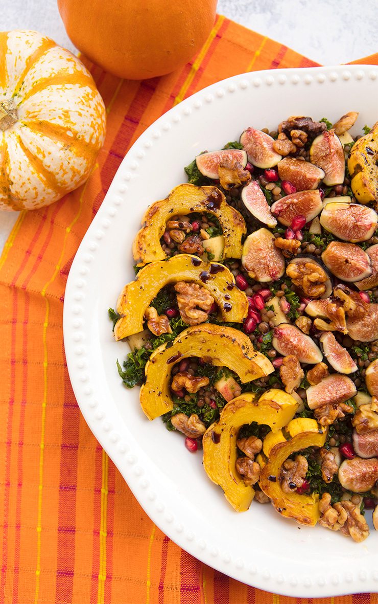 Lentil and Squash Harvest Salad