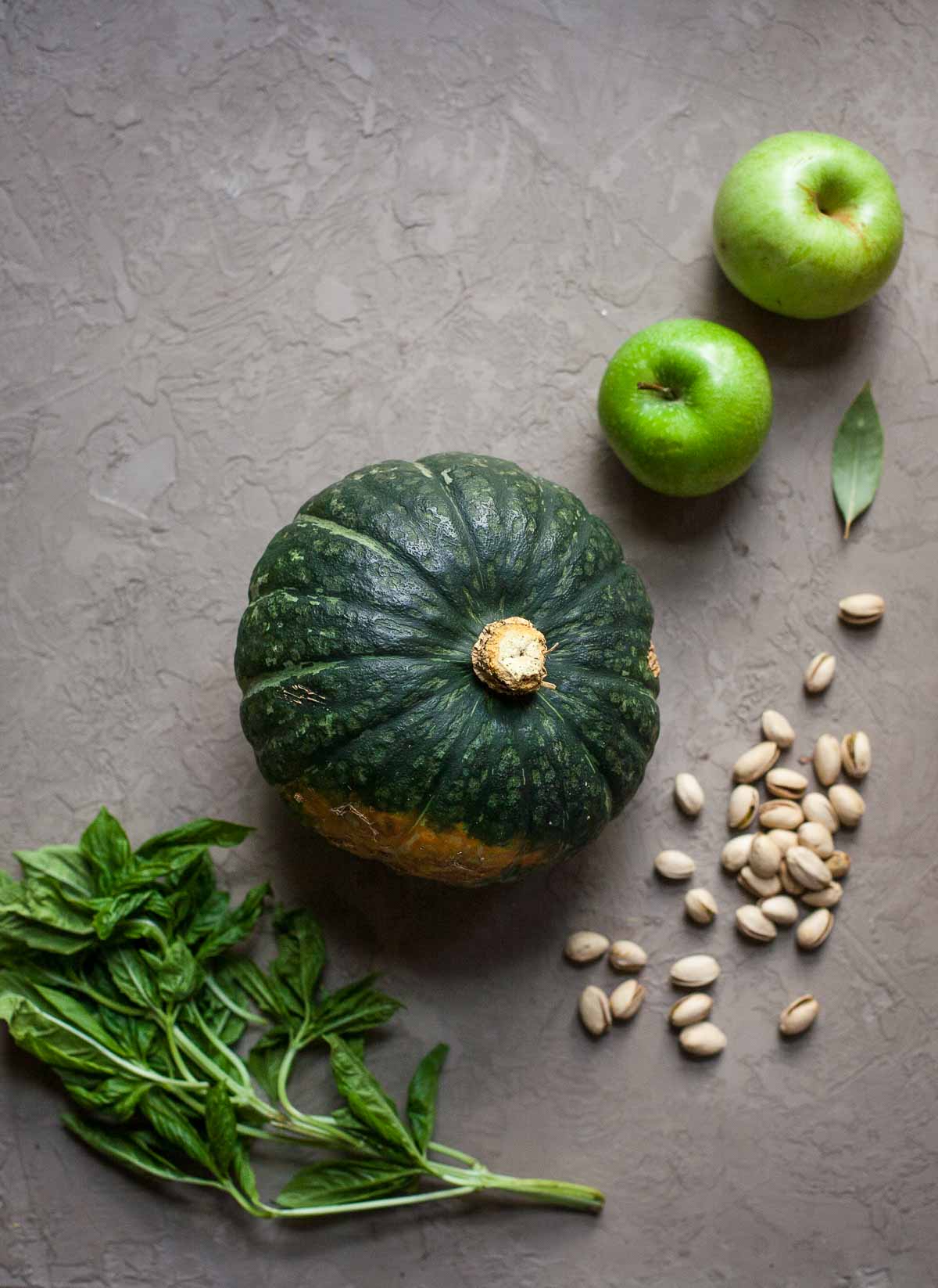 Pistachio Gremolata and Squash Soup