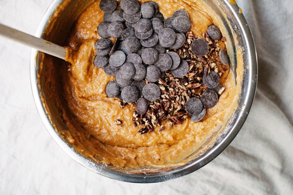 Chocolate Chip Sweet Potato Cake