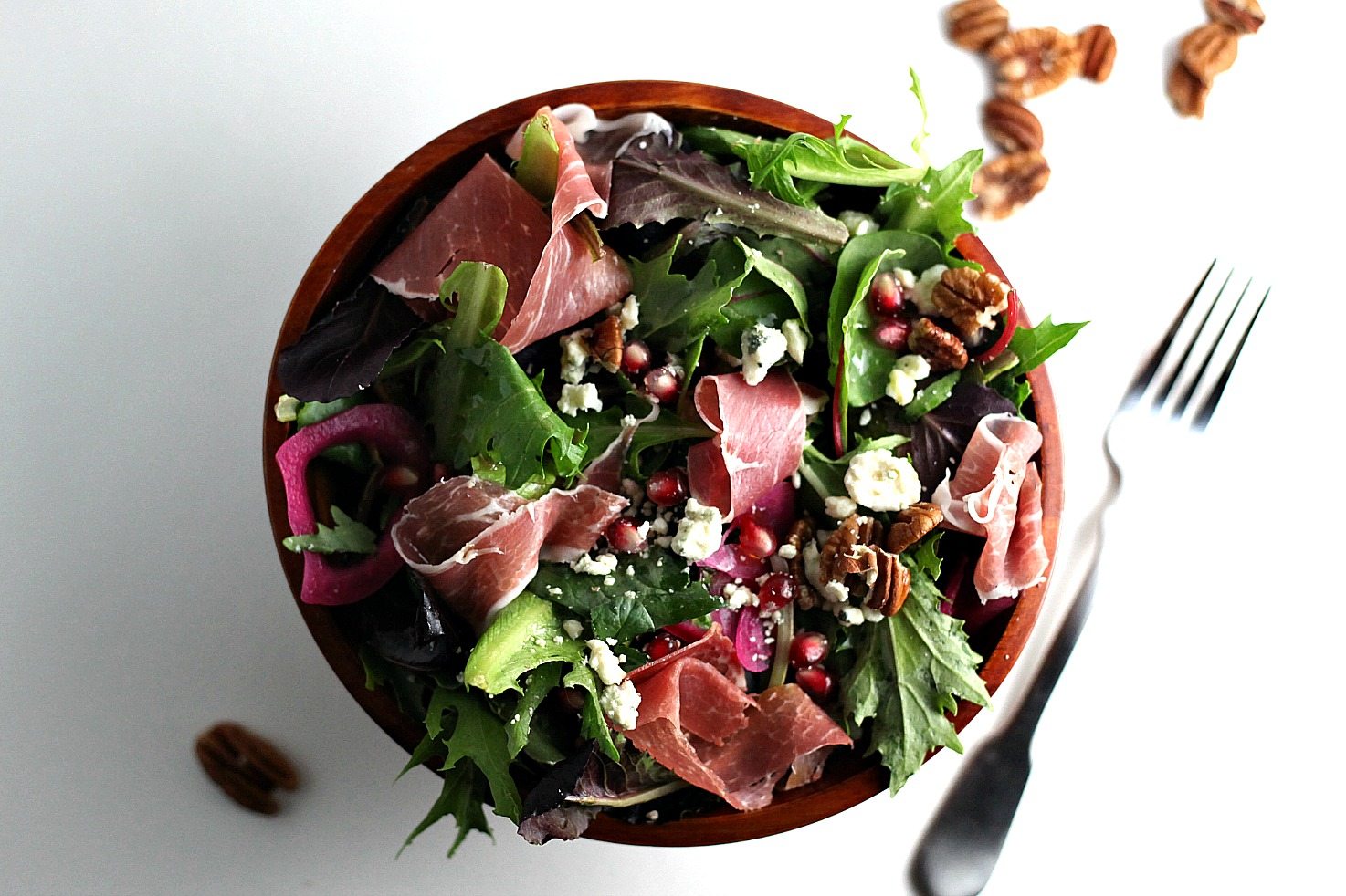 Prosciutto Salad and a Rosemary Vinaigrette