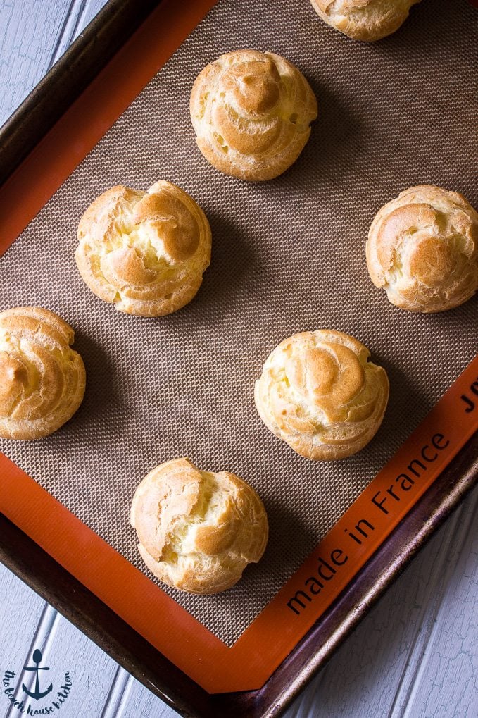 Nutella-Filled Cream Puffs