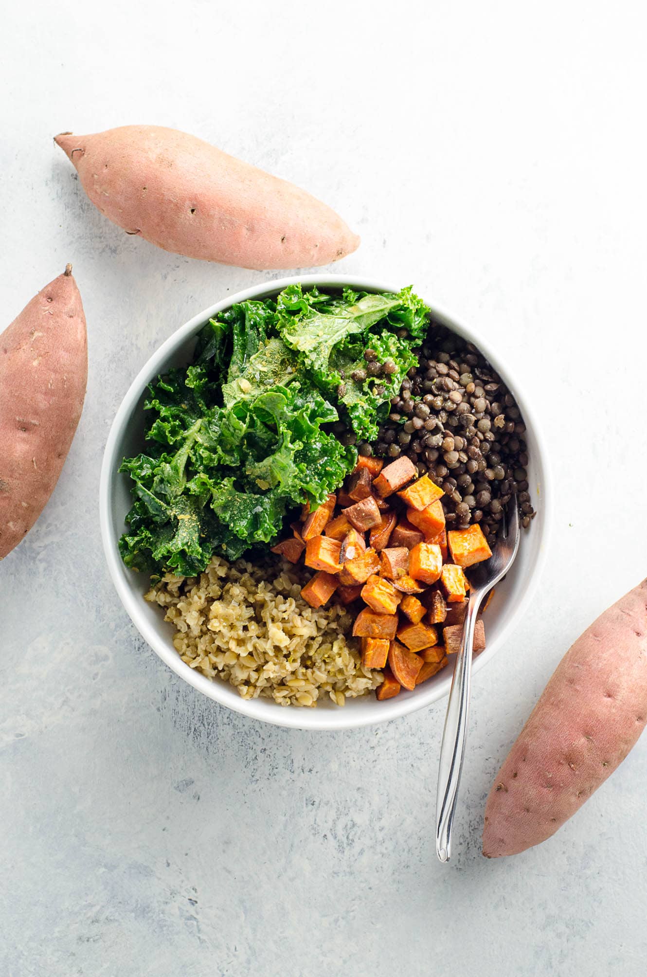 Hearty Sweet Potato Buddha Bowl