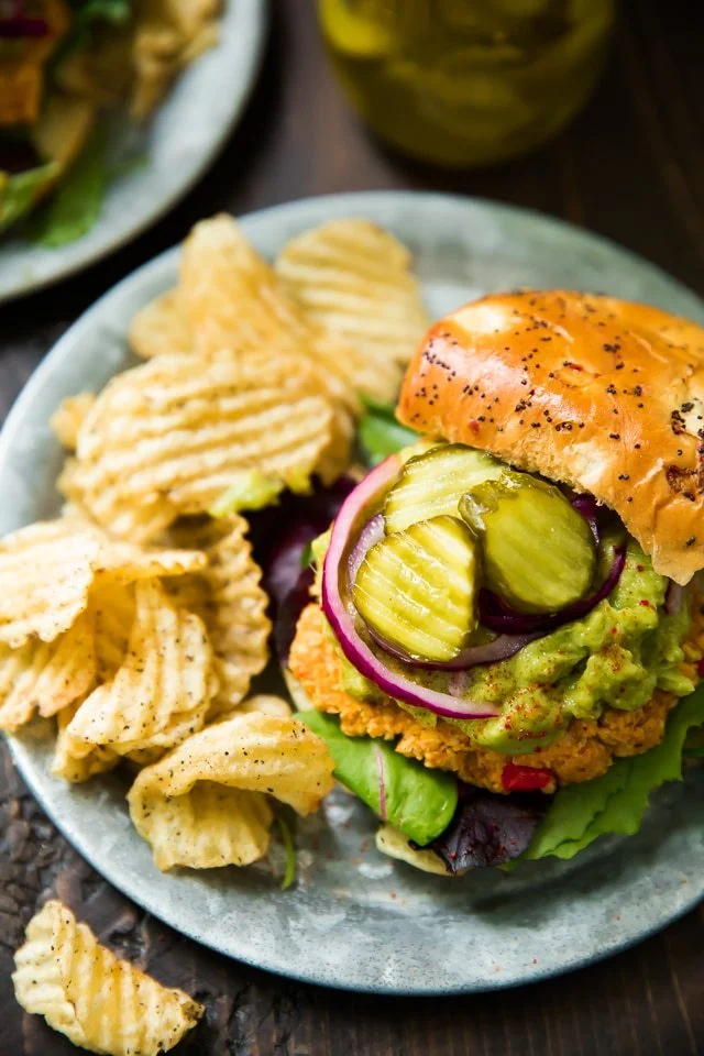 Sweet Potato Veggie Burgers