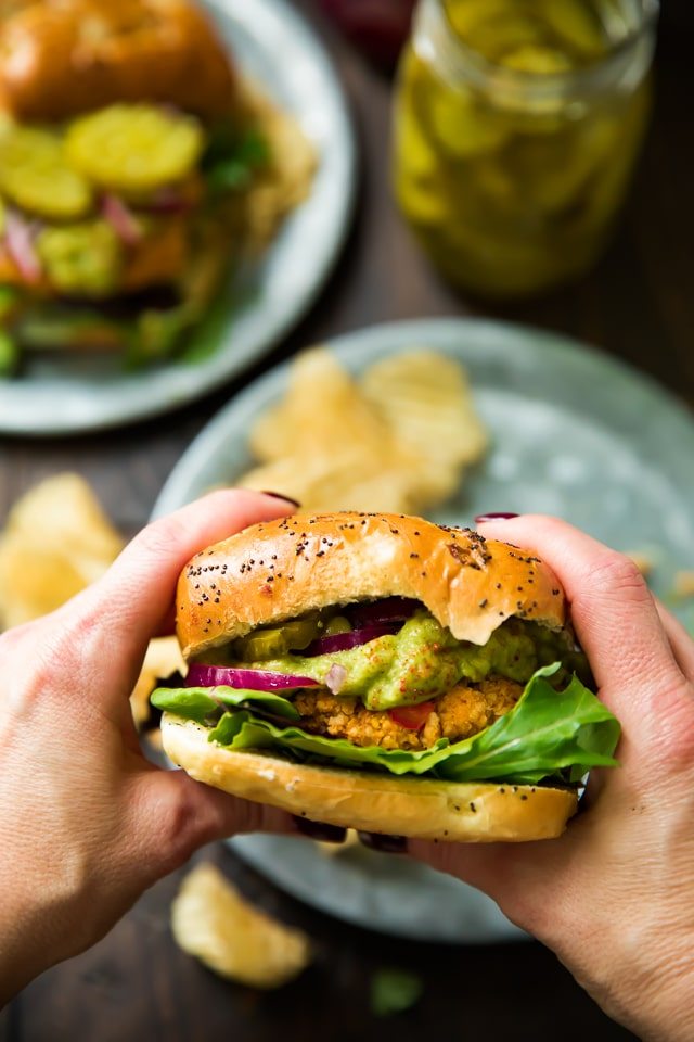 Sweet Potato Veggie Burgers