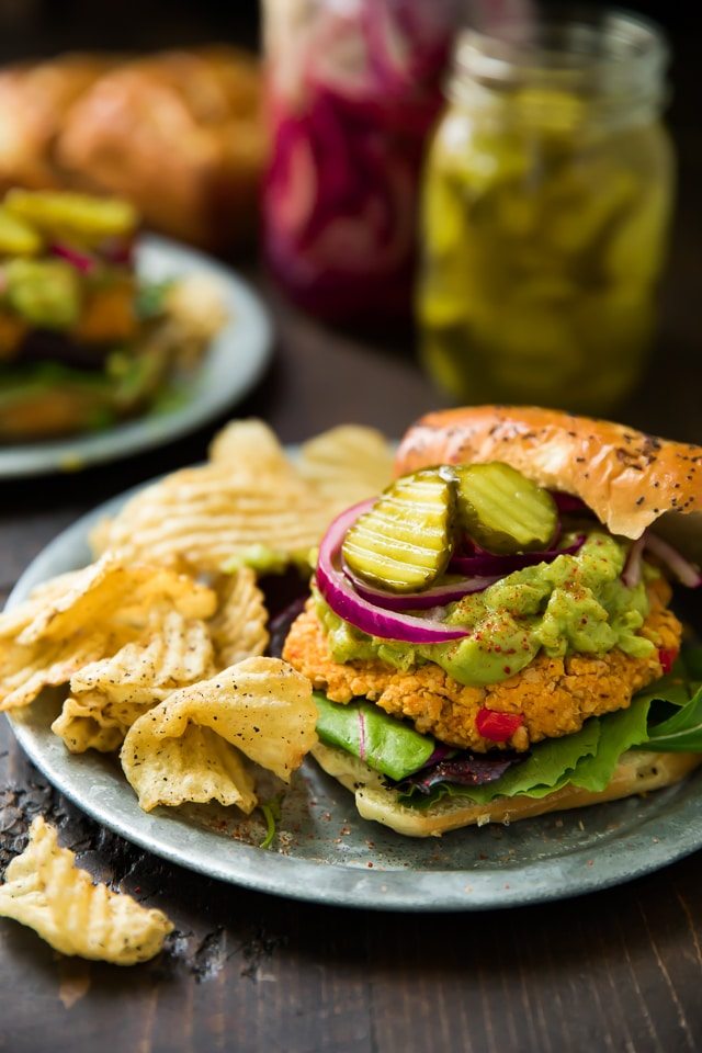 Sweet Potato Veggie Burgers