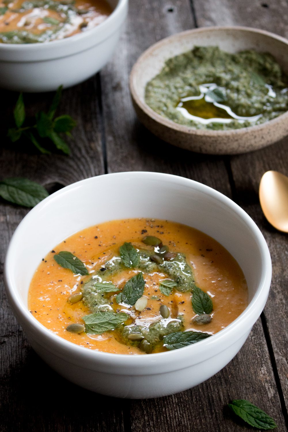 Miso Coconut Carrot Soup