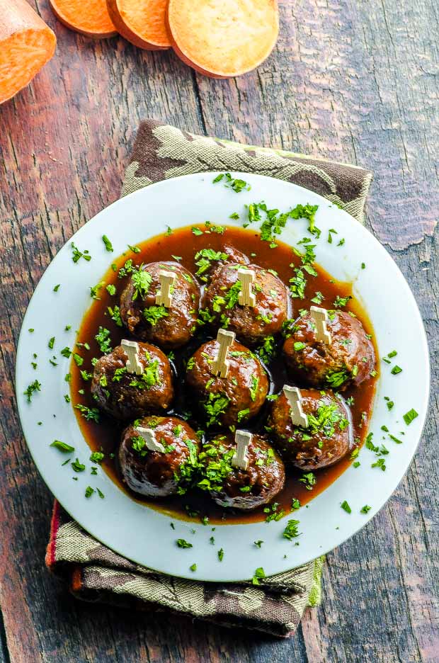 Vegetarian Sweet Potato Meatballs