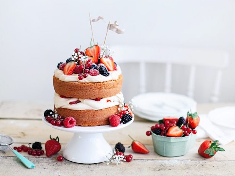 How to Make a Perfect Naked Cake
