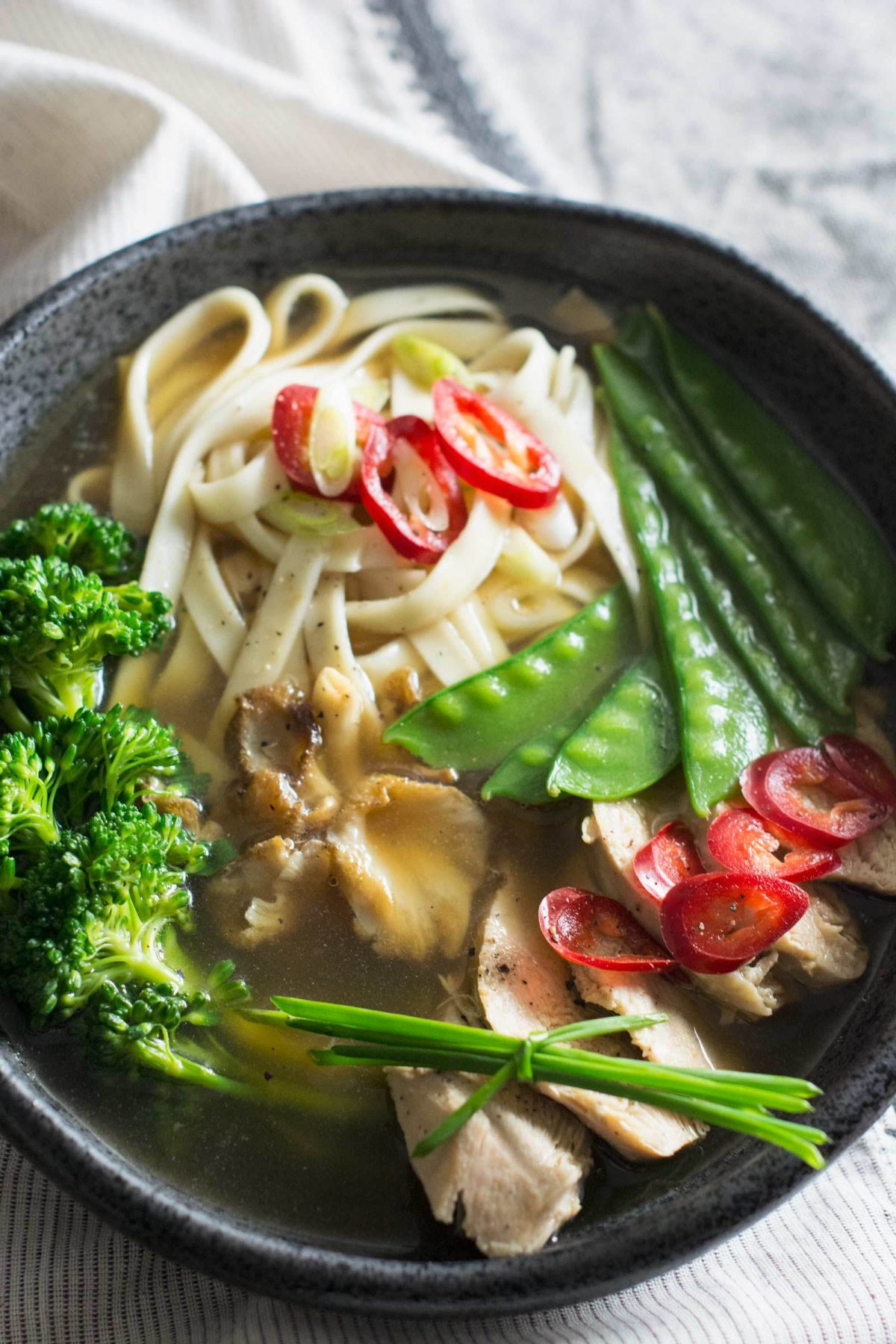 Chinese-Spiced Chicken Noodle Soup