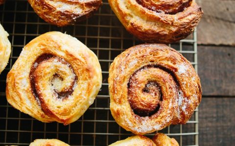 Banana and Nutella Croissant Bake