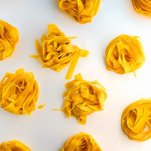 How to Make Homemade Saffron Tagliatelle