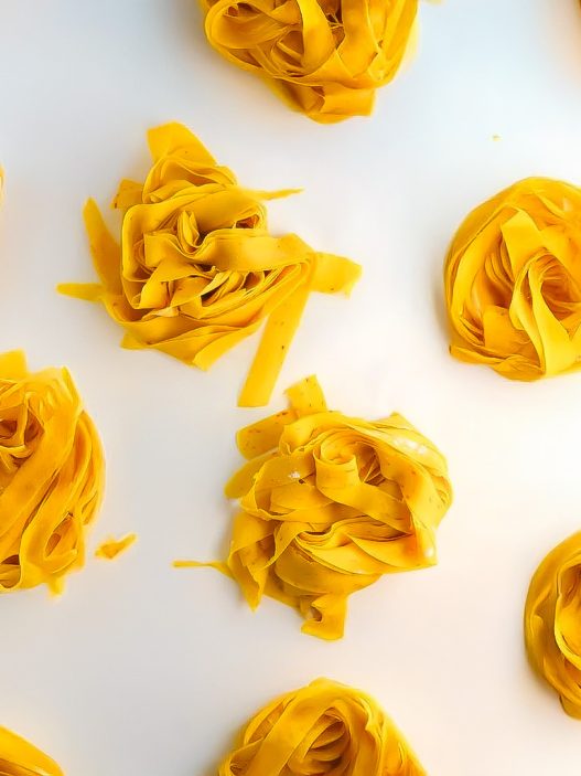 How to Make Homemade Saffron Tagliatelle