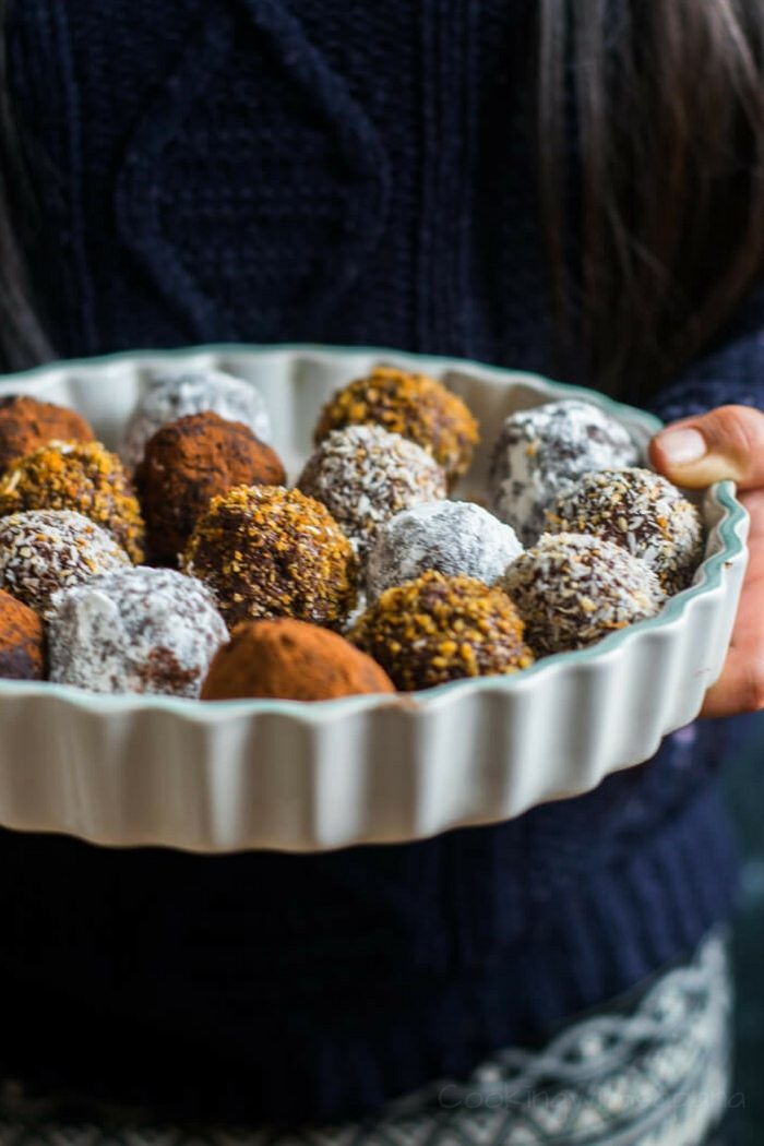 Chocolate Cake Truffles