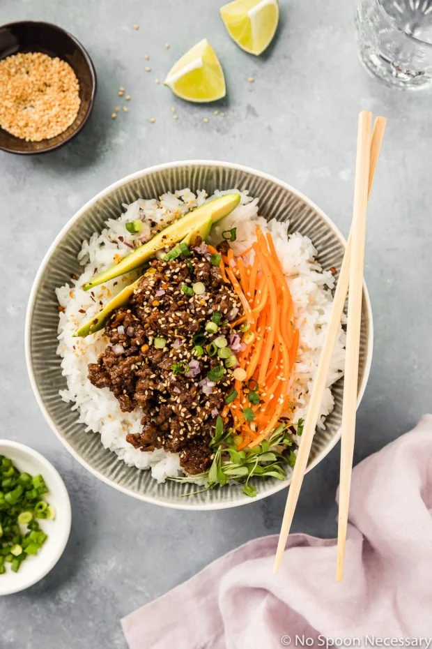 Stir-Fried Hoisin Beef Bowl - Honest Cooking