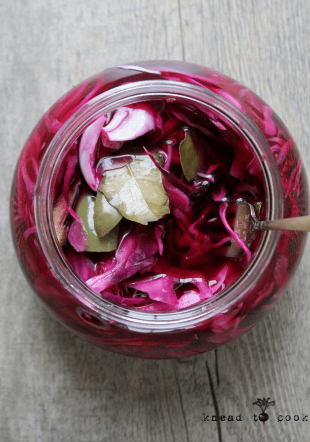 pickled red cabbage