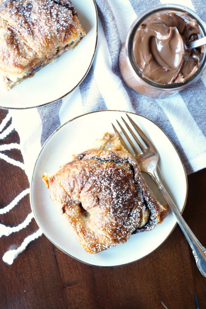 Nutella Apricot Croissants - PankoBunny