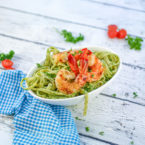 Chimichurri-Fettuccine-Grilled-Shrimp