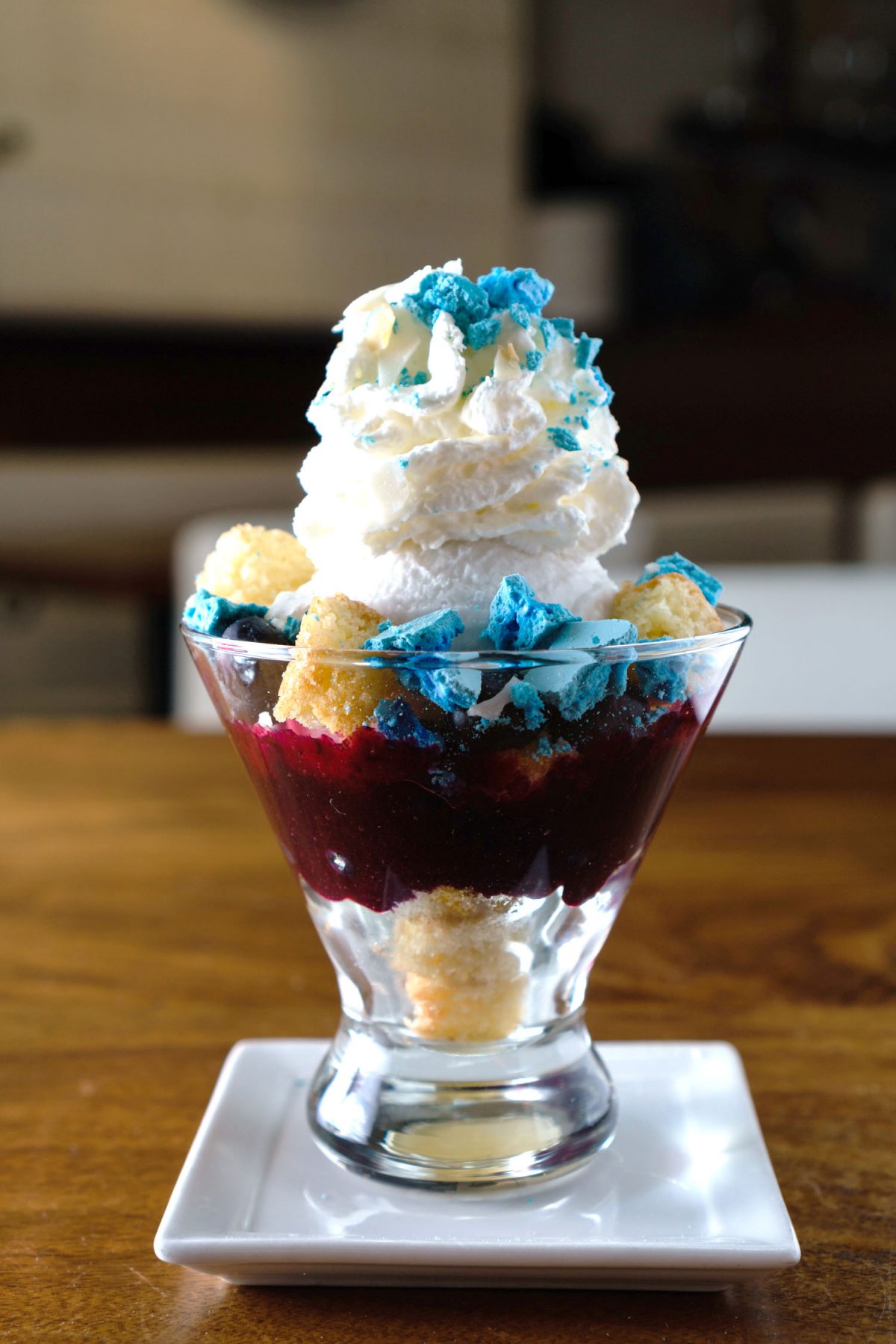 Coconut and Blueberry Sundae - Stanton Social 