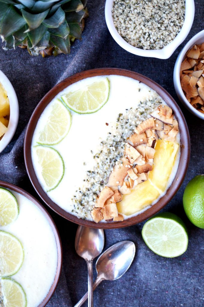 Tropical Piña Colada Smoothie Bowl